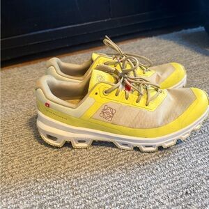Loewe Women's Stylish Yellow Sneakers